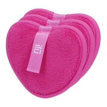 ilu Skincare Makeup Remover Pads - Hot Pink