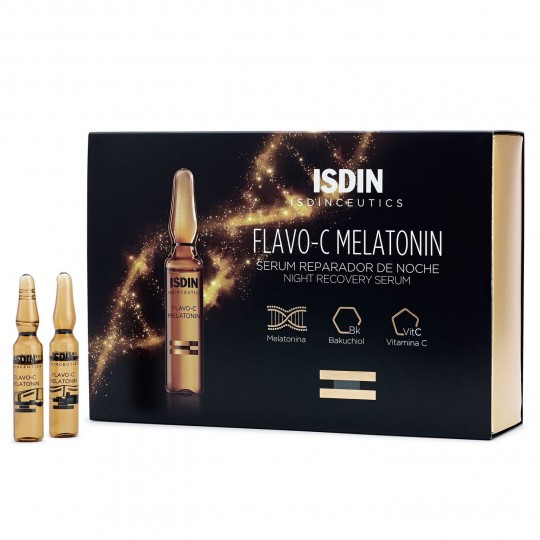 Isdin Isdinceutics Flavo-C Melatonin Ampules Serum (10x2ml)