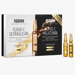 Isdin Isdinceutics Flavo-C Melatonin & Ultraglican Ampules Serum (20x2ml)