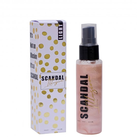 Scandal Illusion Prep Set Glow Spray - Light (50ml)