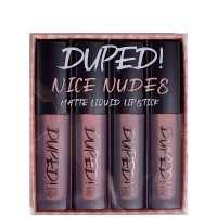 W7 Duped! Matte Liquid Lipstick - Nice Nudes